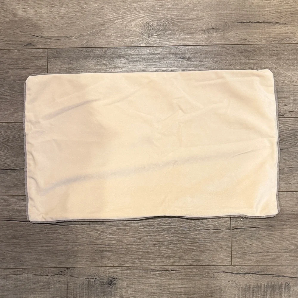 Soft Cream Rectangular Pillow Case - Picture 1 of 2